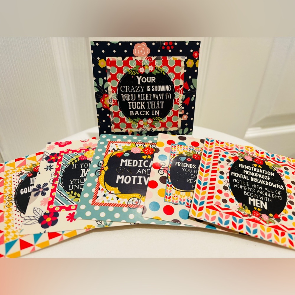 Chit Chat Hilarious Chatter Brick & Print Set